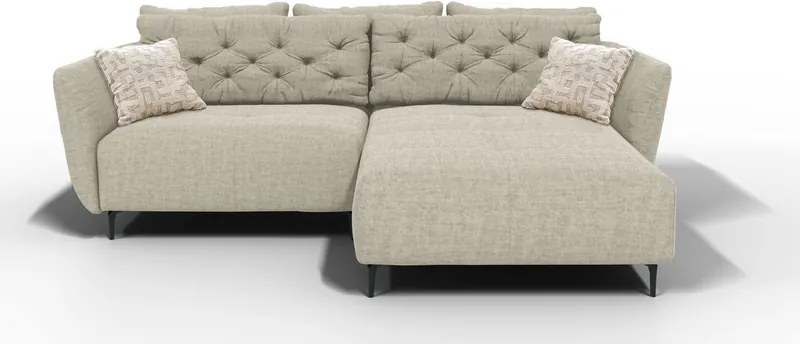 Rohová sedacia súprava Salo, béžová látka