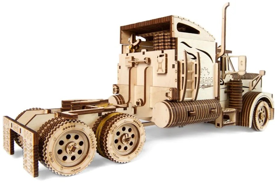 Ugears 3D puzzle Heavy Boy kamion VM-03, 541 ks