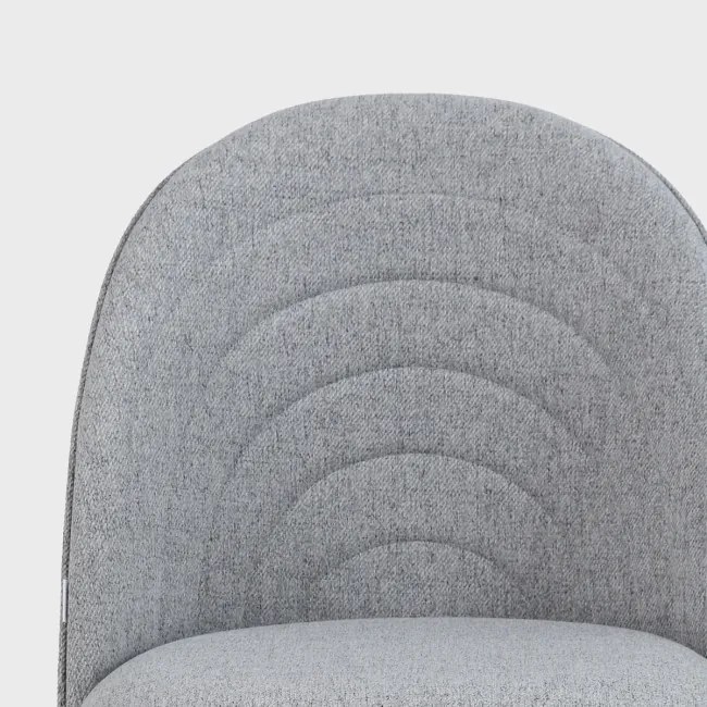 Jedálenská stolička LUDI sivá 738210