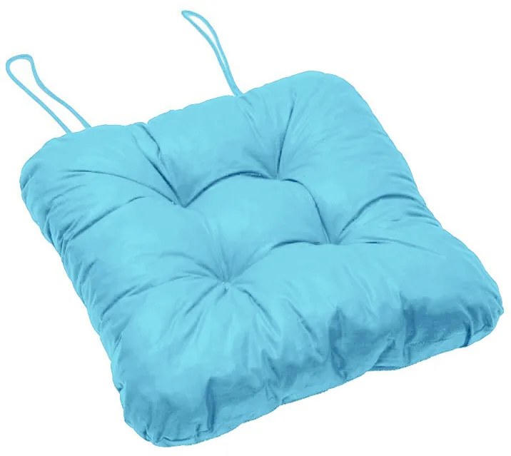 Podsedák na stoličke Soft azúrový