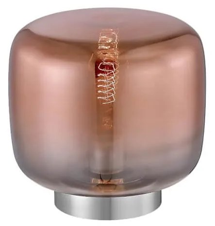 Klausen 108010 - Stolná lampa ROTARY 1xE27/4W/230V rose gold