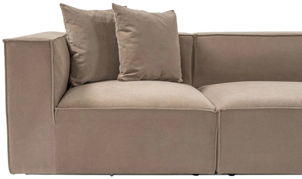 Trojmiestna pohovka Sora 325 cm cappucino