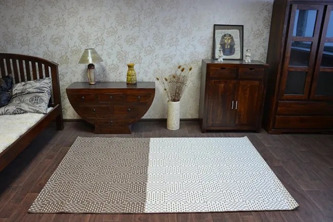 Koberec SIZAL FLAT 48722/608 Dvojfarebný - krém/hnedý