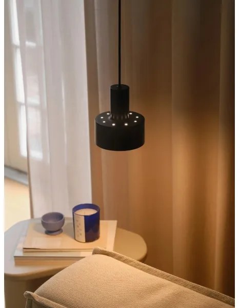 Nordlux - Závesné svietidlo MATIS 1xE27/40W/230V čierne