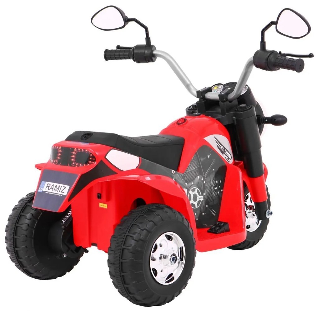 RAMIZ ELEKTRICKÁ MOTORKA MINIBIKE - ČERVENÁ - 1x 6V - 6V/4,5Ah - 2022