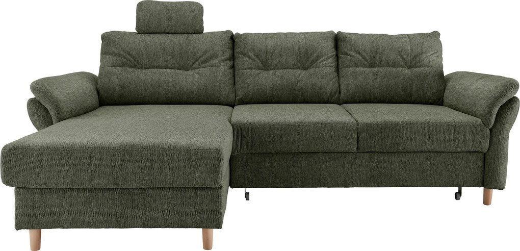 XXXLutz ROHOVÁ SEDAČKA, textil, tmavozelená Livetastic - Sedačky - 002310012726