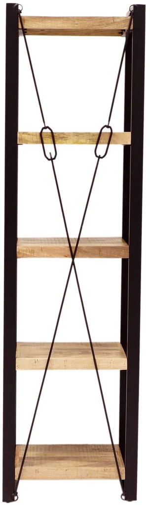 furniture-nabytek.cz - Dřevěná police 60x200x35 z masivu mango