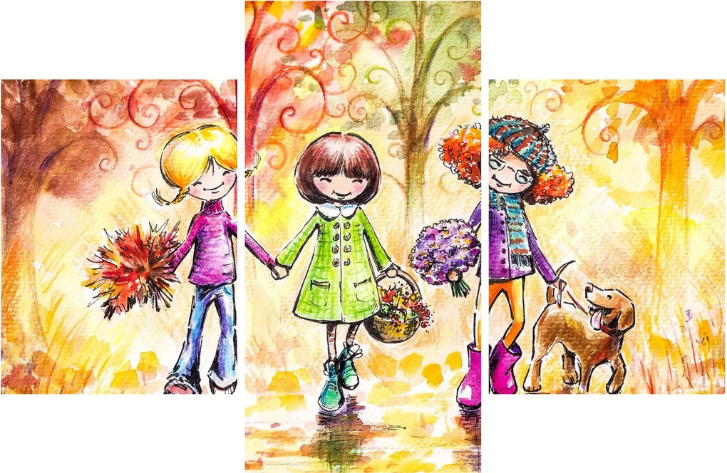 Obraz - Priateľstvo (90x60 cm)