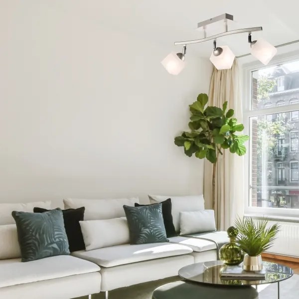 Bodové svietidlo KLARA 3xE14/40W/230V chróm