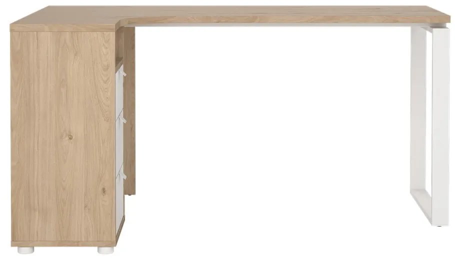 Pracovný stôl s doskou v dubovom dekore 100x150 cm Sign – Tvilum