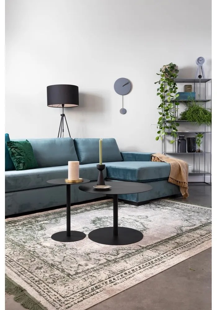 Čierna stojacia lampa Zuiver Lesley