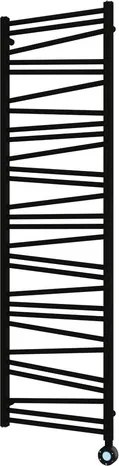 Radiátor elektrický SAT Lilon 169,5x50 cm čierna matná SATRALI1695500EBL