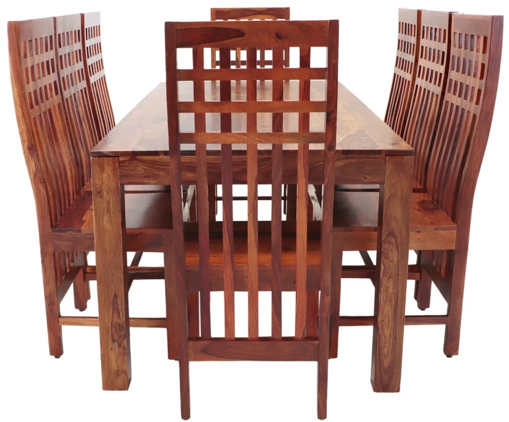 furniture-nabytek.cz - Jedálenský set pre 8 osôb Gani z indického masívu palisander