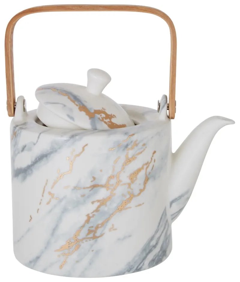 Biela porcelánová kanvica na čaj 800 ml Luxe – Premier Housewares