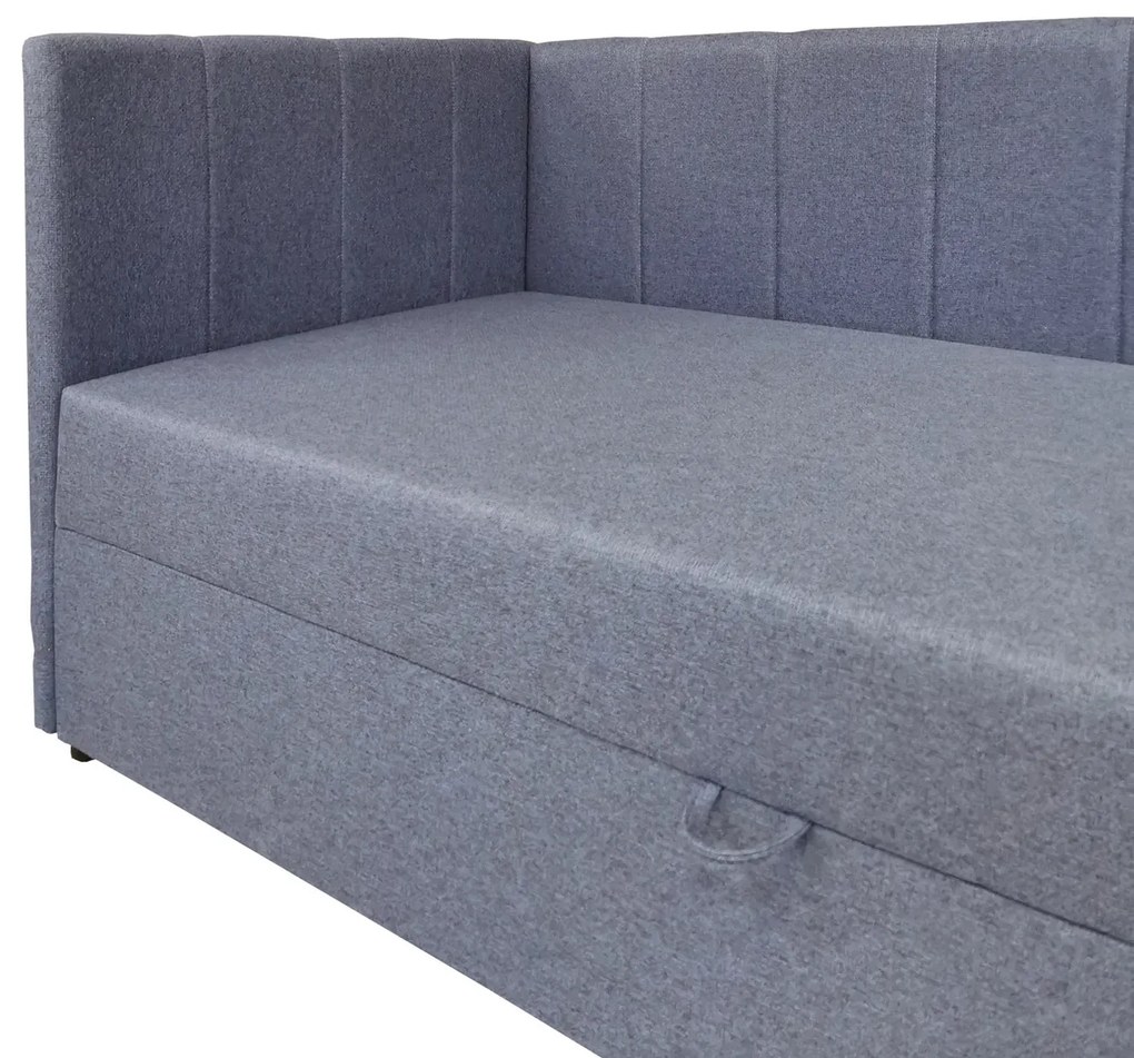 Váľanda LAMBO 2, 90x200 cm Hnedá Pánty vľavo