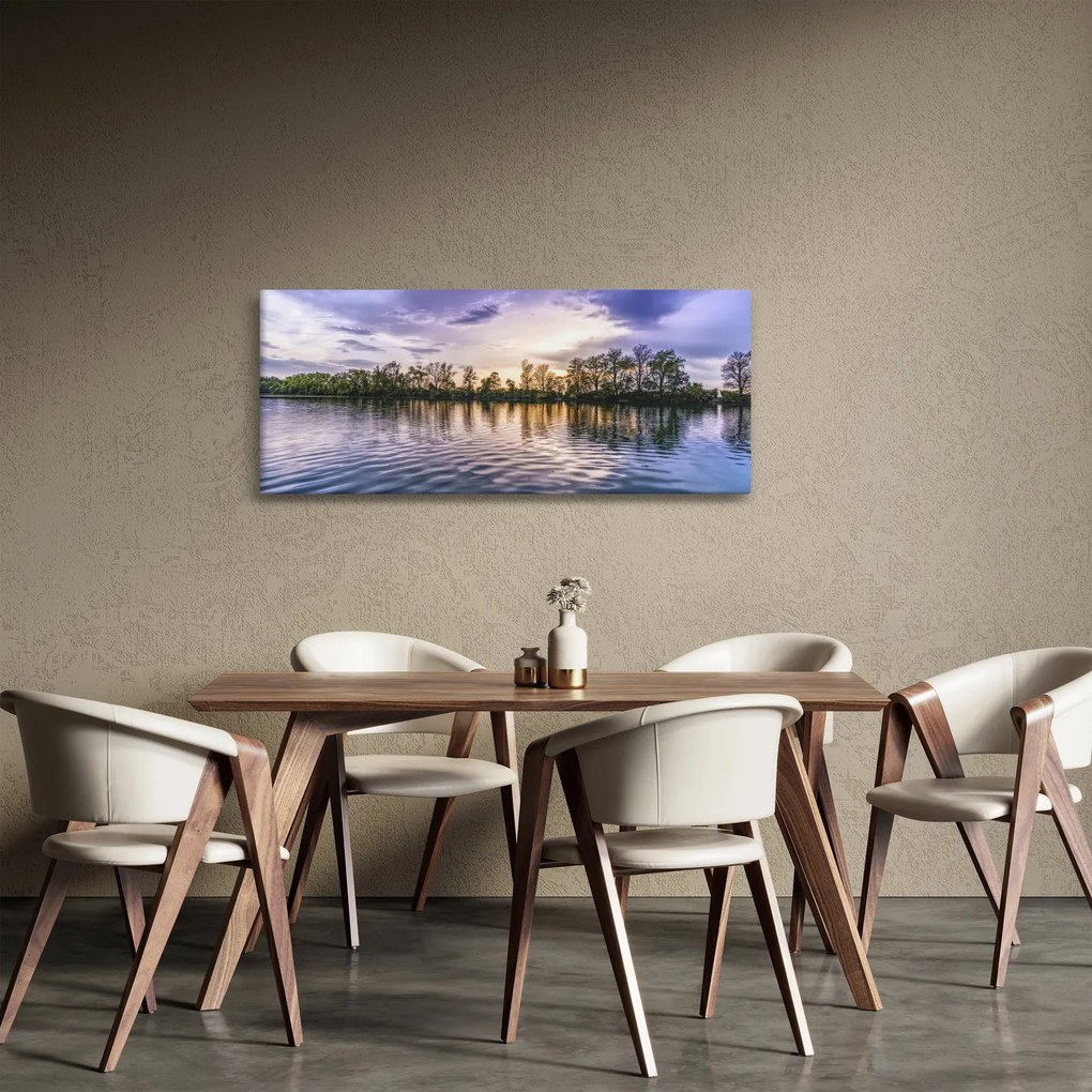 Obraz jazera (120x50 cm)