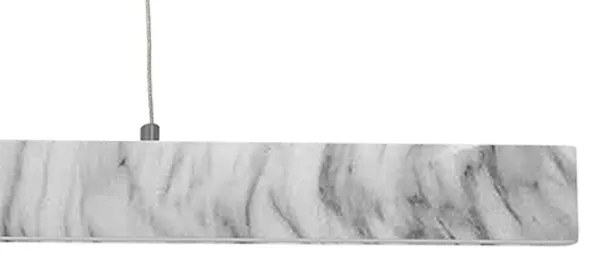 LED Luster na lanku PIERCE LED/18W/230V biela/šedá