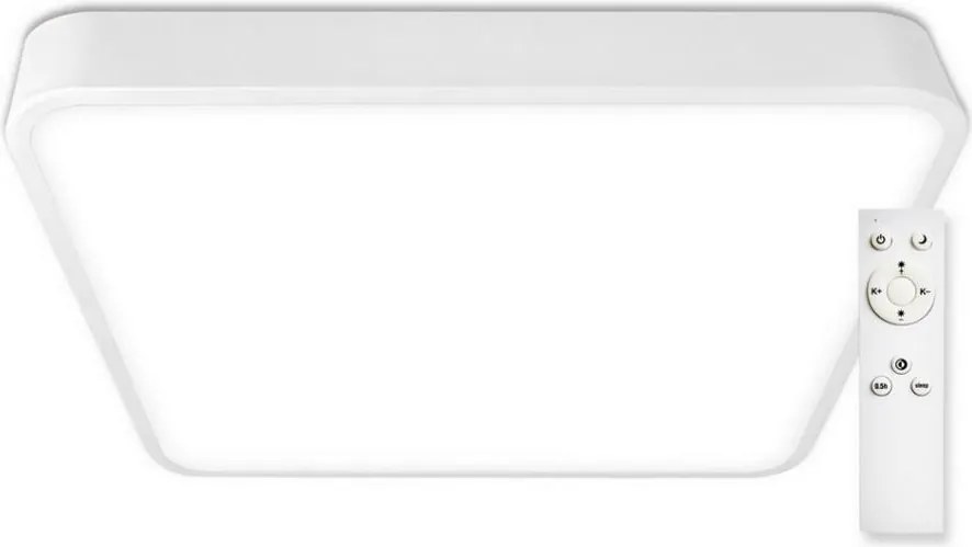 Top Light - LED Stmievateľné stropné svietidlo LED/60W/230V hranatý biela + DO