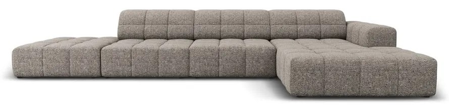 Tmavosivá rohová pohovka (pravý roh) Chicago – Cosmopolitan Design