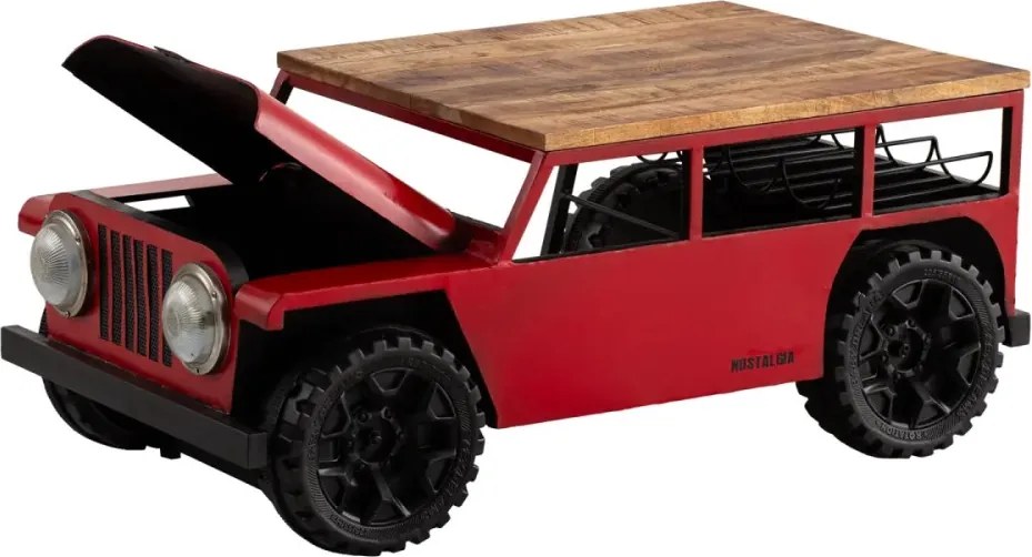 furniture-nabytek.cz - Konferenční stolek Adventure červený