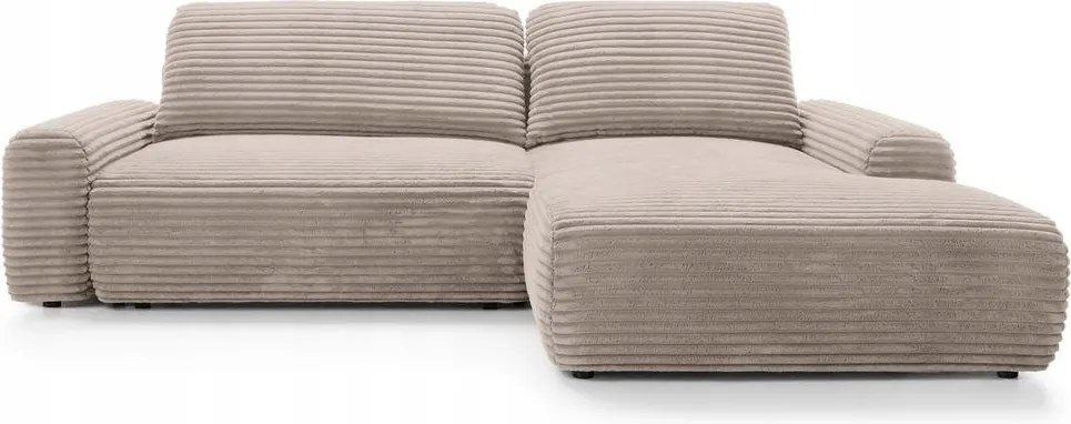 Rohová sedacia súprava Afelia (p) (béžová)