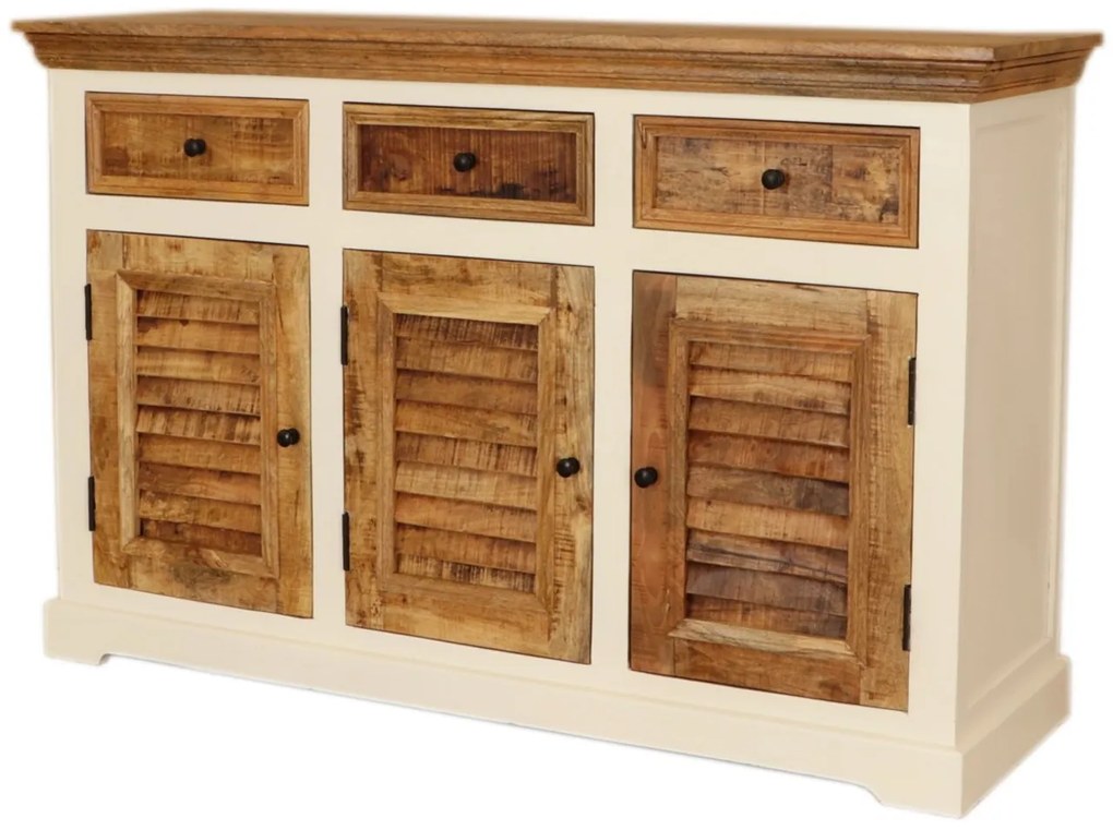 furniture-nabytek.cz - Kuchyňská komoda z masivu mango 140x90x45