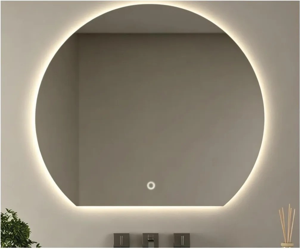BRILAGI - LED kúpeľňové zrkadlo ARCO LED/25W/230V 80x72 cm IP44 stmievateľné + CCT