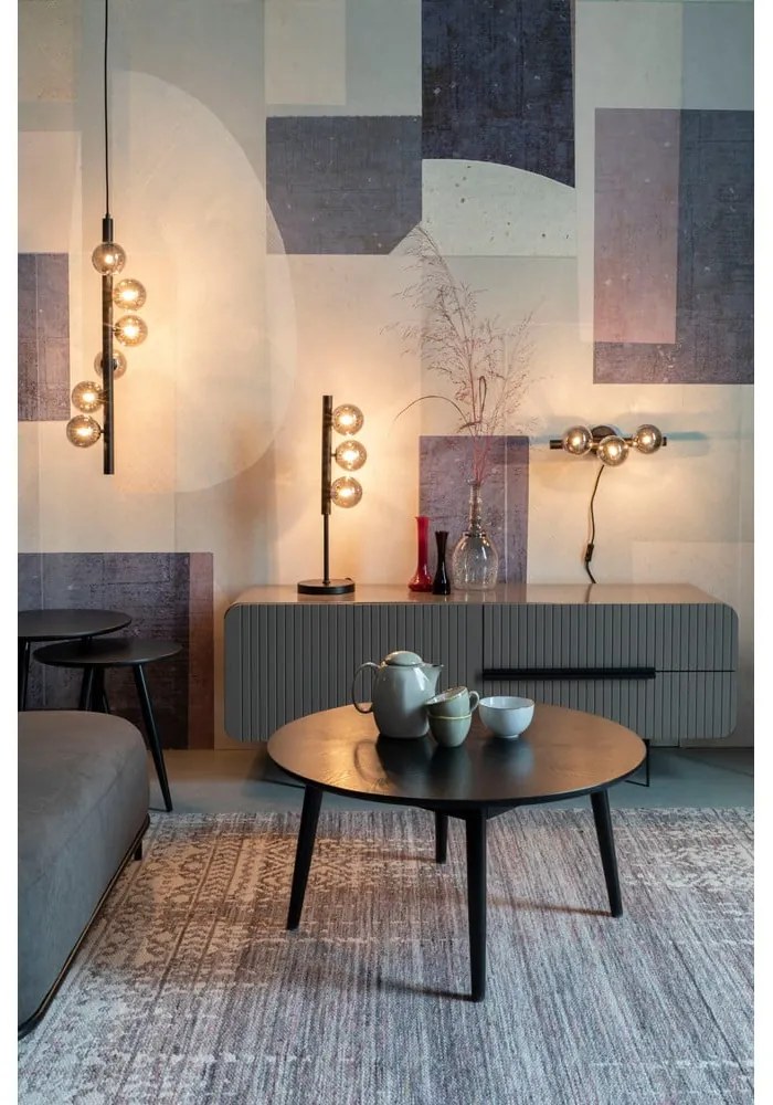 Čierno-biele nástenné svietidlo Monica – White Label