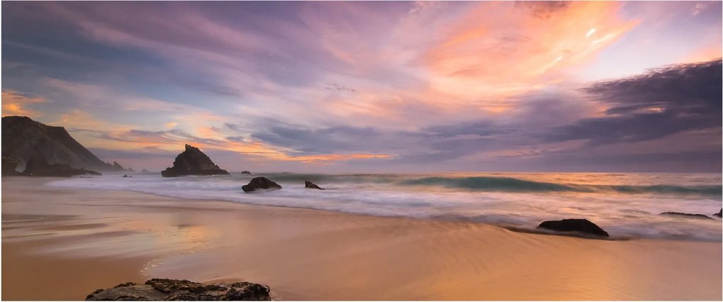 Obraz - Praia da Adraga (120x50 cm)