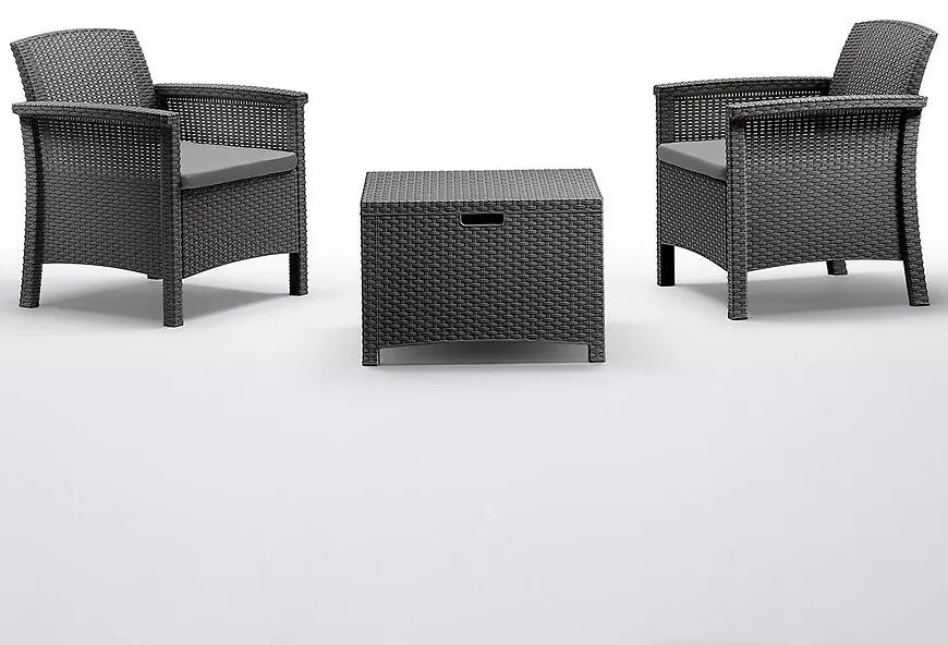 Záhradný komplet Venezia Terrace graphite