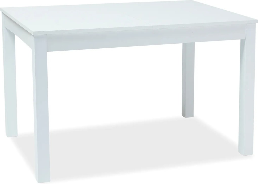 SIGNAL Prism rozkladací jedálenský stôl biela
