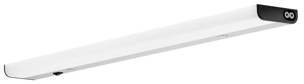 LEDVANCE LINEAR LED FLAT stropné svietidlo, 6 W, denné biele, 37 cm