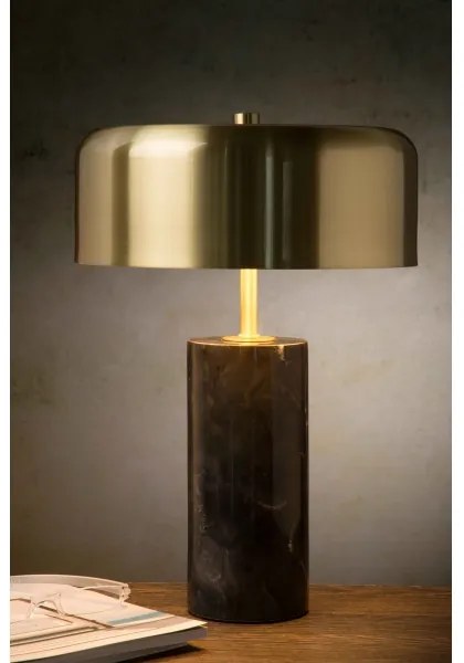 Lucide 34540/03/30 - Stolná lampa MIRASOL 3xG9/7W/230V čierna/zlatá