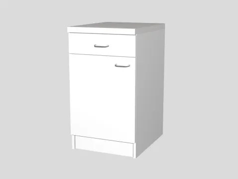 Spodná skrinka Speed US 50, biela%