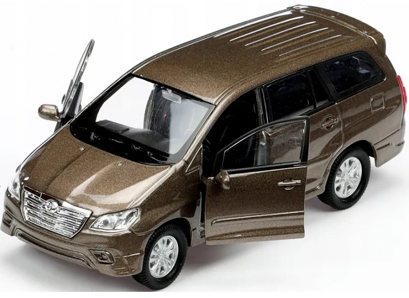 008805 Kovový model auta - Nex 1:34 - Toyota Innova Hnedá