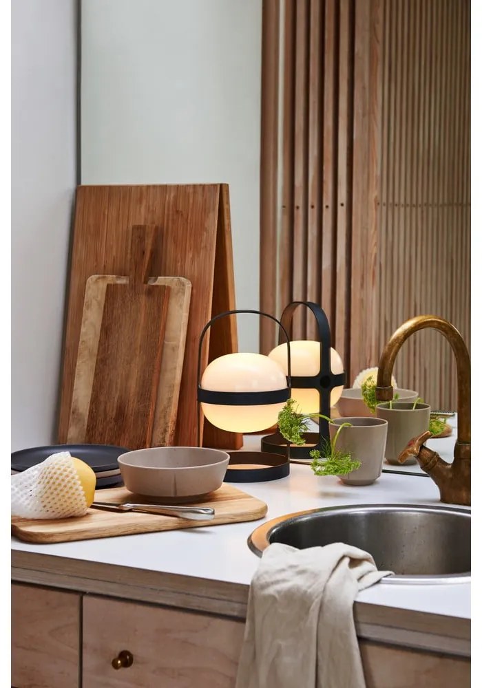 LED prenosné solárne/na USB vonkajšie svietidlo ø 15 cm Soft Spot – Rosendahl