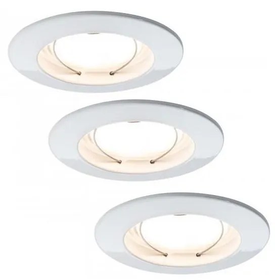 Paulmann Paulmann  92721 - SADA 3xLED/6,8W IP44 Kúpeľňové podhľadové svietidlo COIN 230V W1394