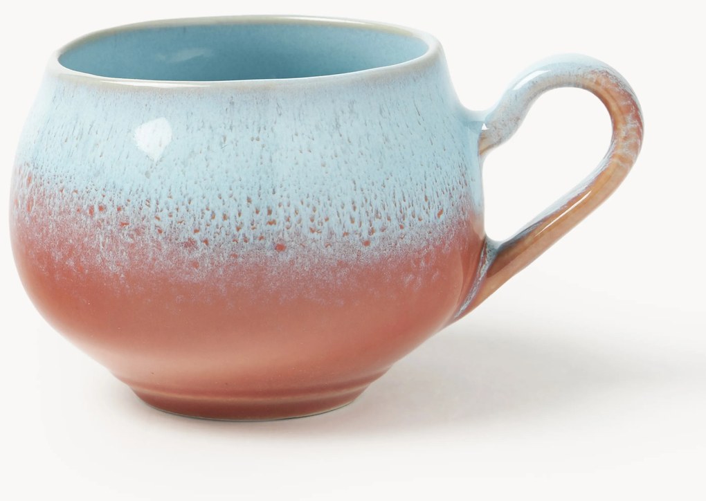 Ručne vyrobené hrnčeky Marguerite, 4 ks