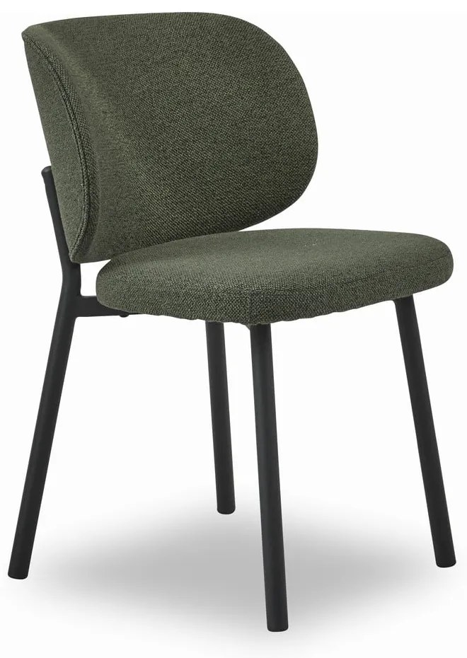 Zelené jedálenské stoličky v súprave 2 ks Swan – Unique Furniture