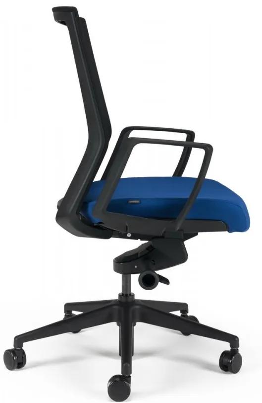 Kancelárska ergonomická stolička BESTUHL S27 BLACK — viac farieb, snímateľný poťah Čierna