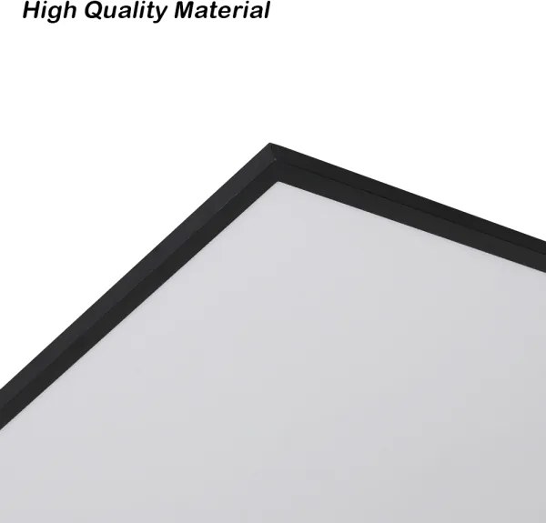 Brilagi - LED stmievateľné stropné svietidlo SLIMFRAME LED/80W/230V 120x60 cm čierne + DO