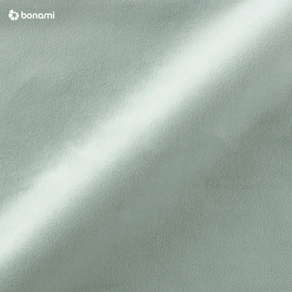 Mentolovozelená zamatová pohovka Mazzini Sofas Sardaigne, 158 cm