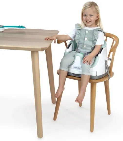 Ingenuity - Podsedák na jedálenskej stoličke 2v1 BABY BASE mintová