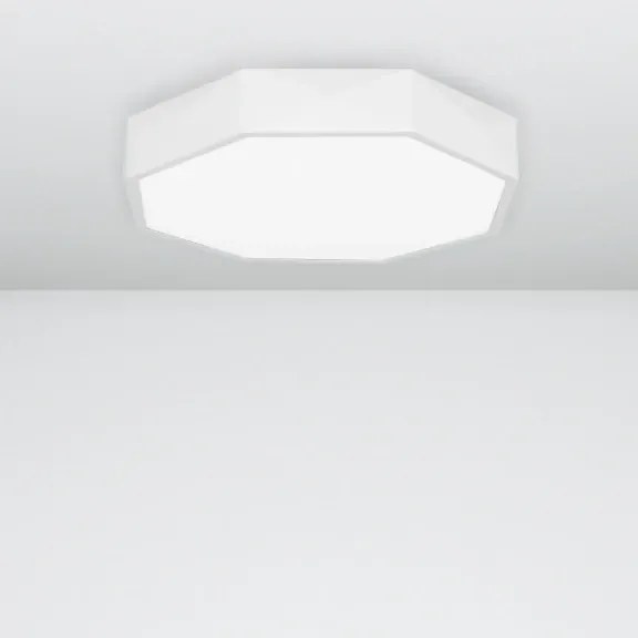 LED stropné svietidlo Eben 40 biele