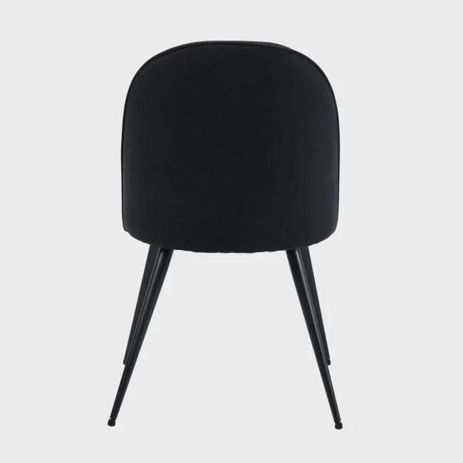 Jedálenská stolička LUDI čierna 738180