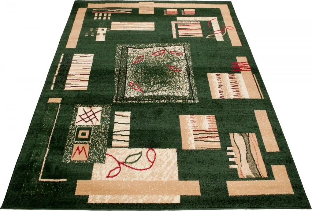 TA Koberec 5067D ZELENÝ ATLAS PP Rozmer: 180x250 cm
