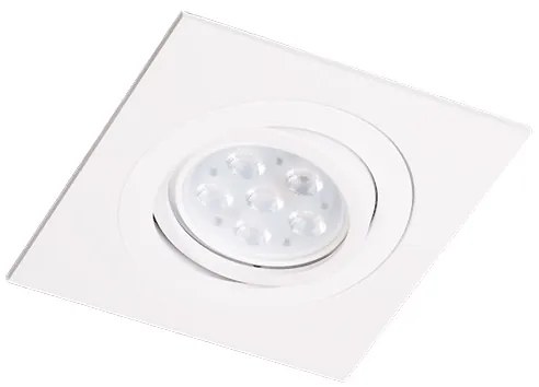 Trilum ARCH Zápustné svietidlo Spy R mini sq. GU10, 230VAC, štvorec 95mm x 95mm x108mm,max.50W,biele