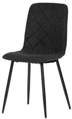 Autronic BONTEC Jedálenská stolička, čierna, látka, CT-283 BK2 Farba: Hnedá