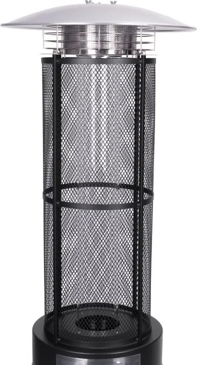 Plynový ohrievač slnečníkov 11 kW na terasu, záhradu, redukčný kryt hadice