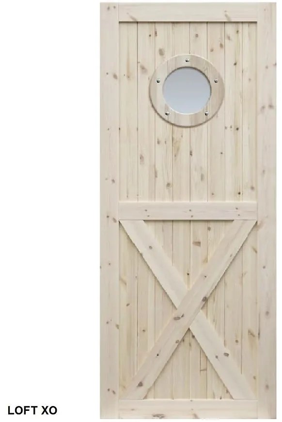 Dvere posuvné na mieru Loft XO